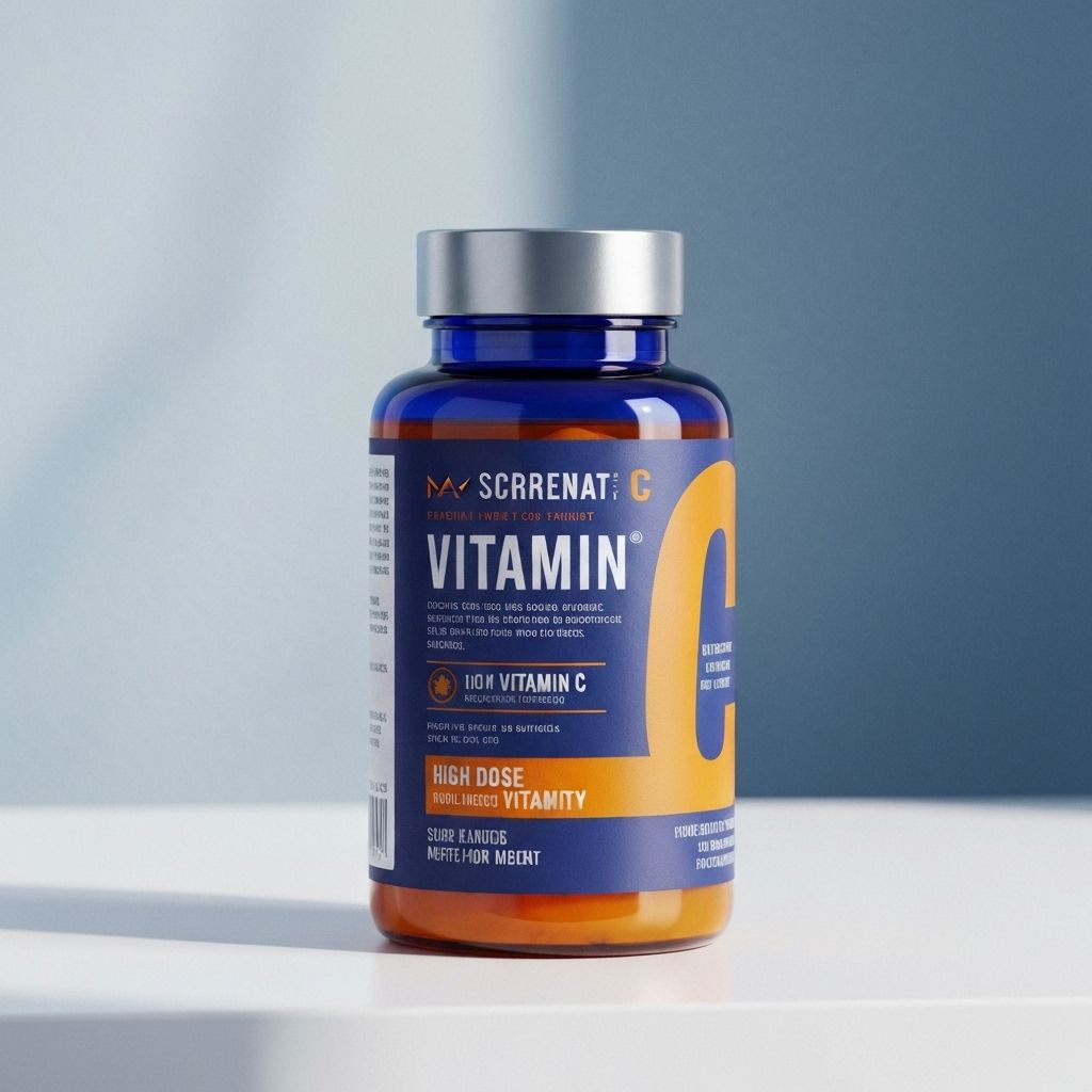 Men's vitamin C supplement